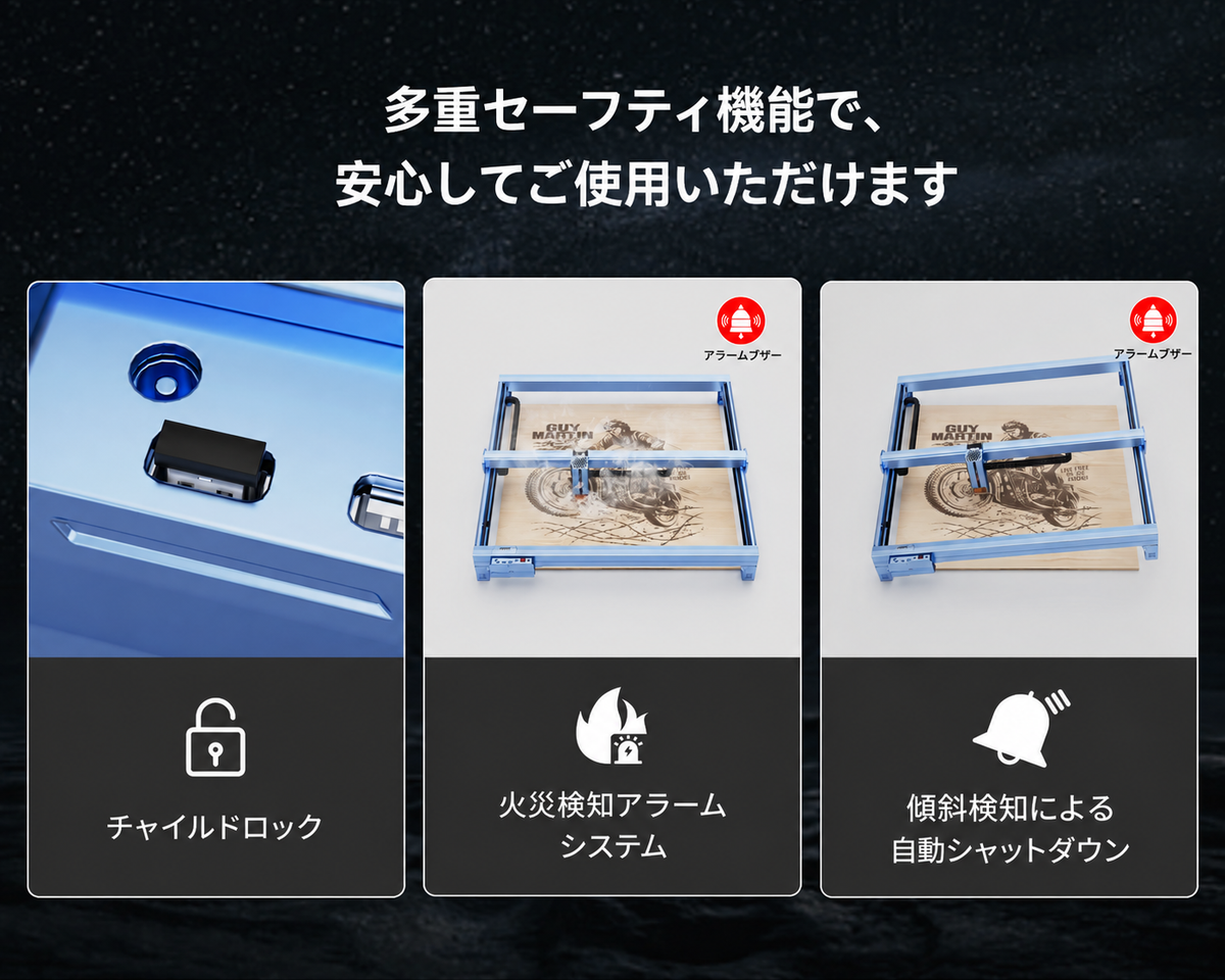 iKier K70 Max 70W 高出力ダイオードレーザー加工機