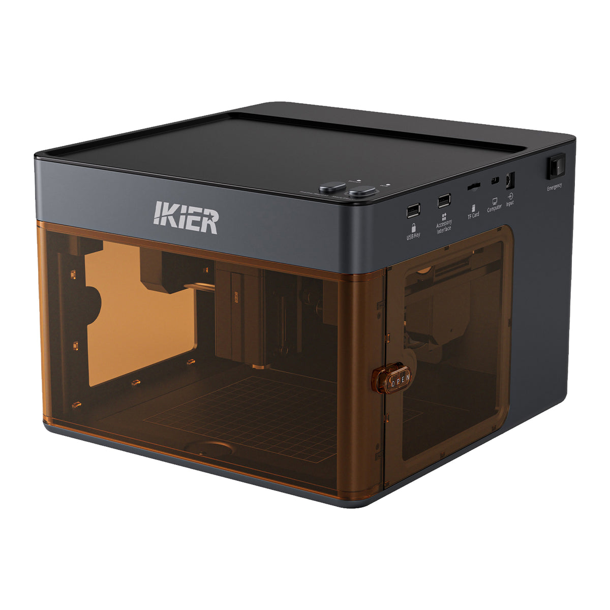 iKier Flex 7W/12W ポータブルダイオードレーザー彫刻機｜1.2W IRモデル選択可能